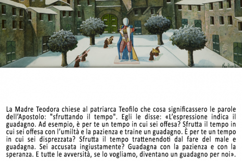 Santa Teodora di Alessandria (295-373) | Il buon uso del tempo